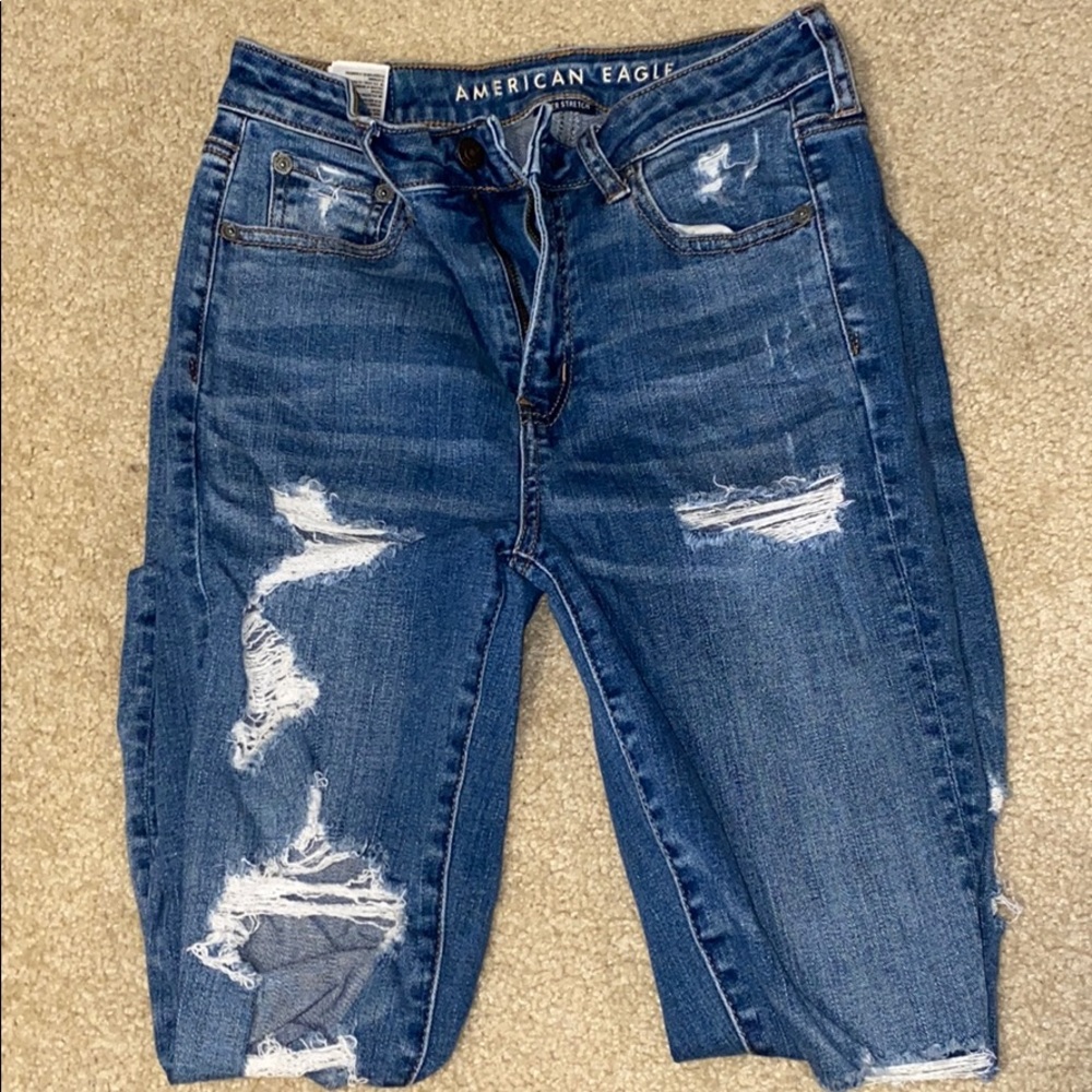 American Eagle Ripped Skinny Jeans